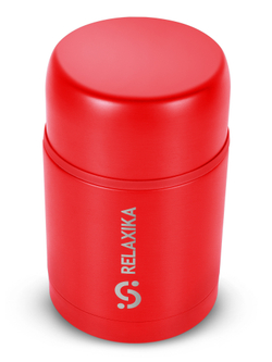 Термос для еды Relaxika 301 (0,7 литра), красный