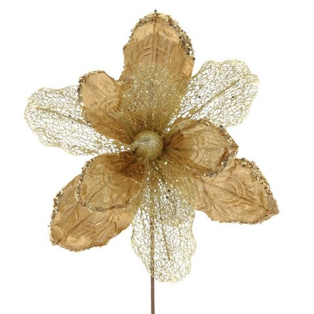 GAEM Цветок искусственный "Магнолия", L35 W35 H51 см