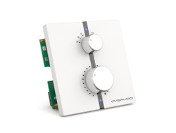 CVGAUDIO WP-4W Дистанционный зональный настенный регулятор громкости / селектором входов для усилителей серии MDA, цвет белый