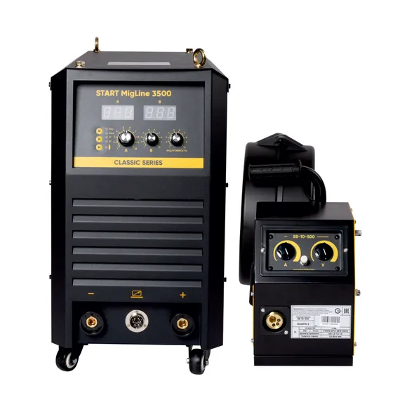 OSA START MigLine 3500 Сварочный полуавтомат 2ST3500 — промышленный сварочный полуавтомат для цеха, 350 А