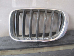Решетка радиатора левая BMW X3 (F25) 14-17 Б/У Оригинал 51117338571