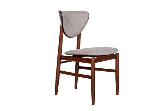 Комплект Стол VERONA 1100 CC с раздвижной круглой столешницей, керамика Snow White + 4 стула FANO-F с мягкой вставкой в деревянной спинке / Американский орех