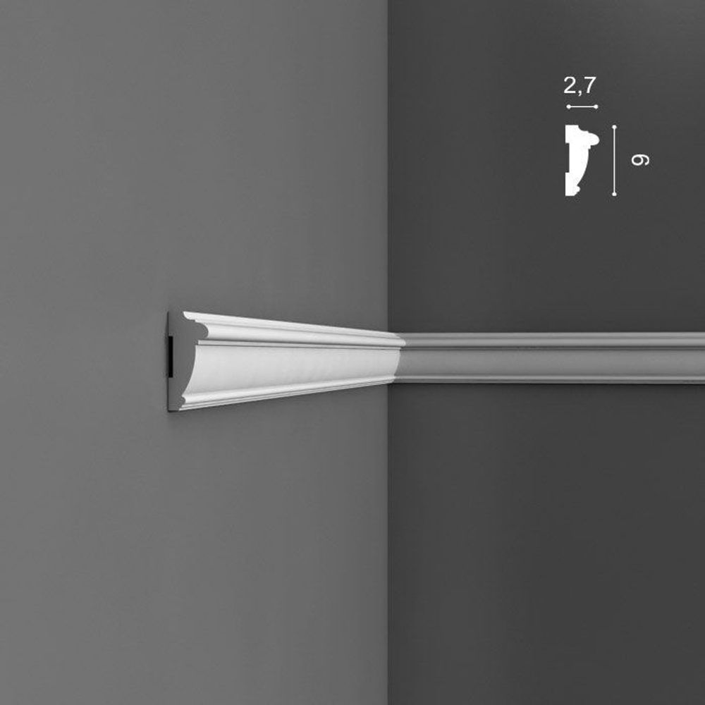 Молдинг Duropolymer, 25x12 мм