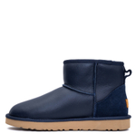 Ugg Mens Classic Mini II Metallic Navy