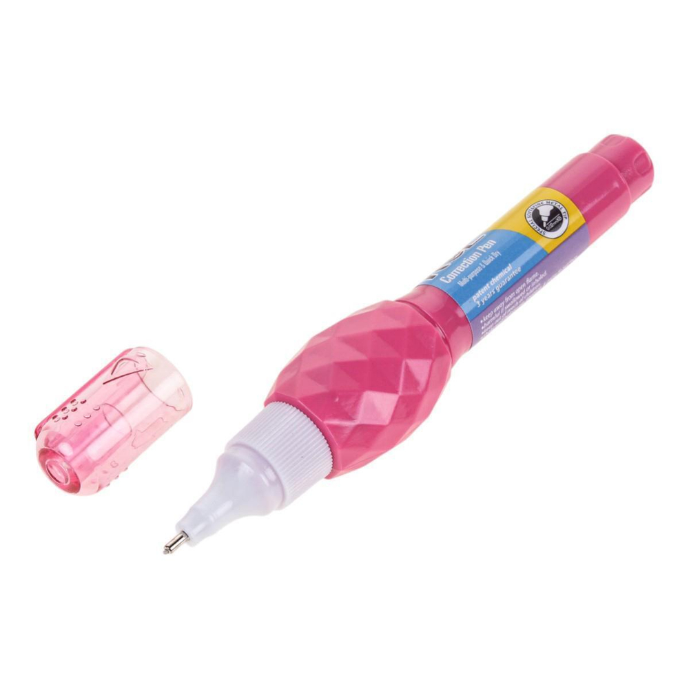 Корректирующий карандаш "Neon" 12мл, металл.наконечник, 4 цвета микс