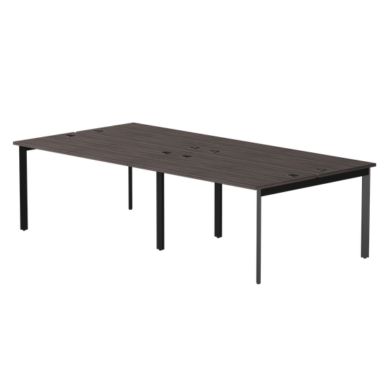 Бенч-система на 4 места Everprof EVO на металлокаркасе 3160х670(1370)x755 опоры 45гр