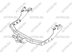 Фаркоп на ГАЗ NEXT A22R22, A22R32 (Удлиненная) (2013-) (без электрики, паспорт/сертификат в комплекте) Автос.GAZ-12