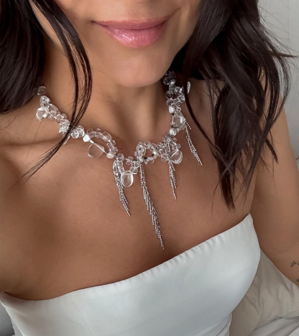 Ожерелье Горный хрусталь