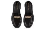 DIOR Code Cow Leather Casual Shoes Women"s Black