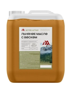 Льняное масло с воском 5л.
