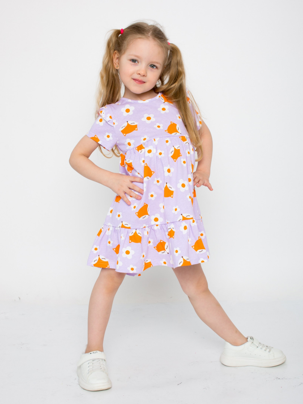 Платье "Ассоль-7",сиреневый, р.116, (Ивашка)