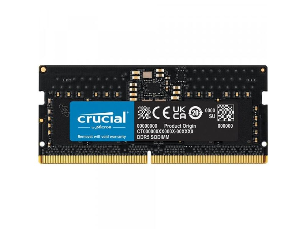 Оперативная память Crucial Classic Laptop CT8G48C40S5, DDR5 1х 8ГБ 4800 МГц, SODIMM, RTL