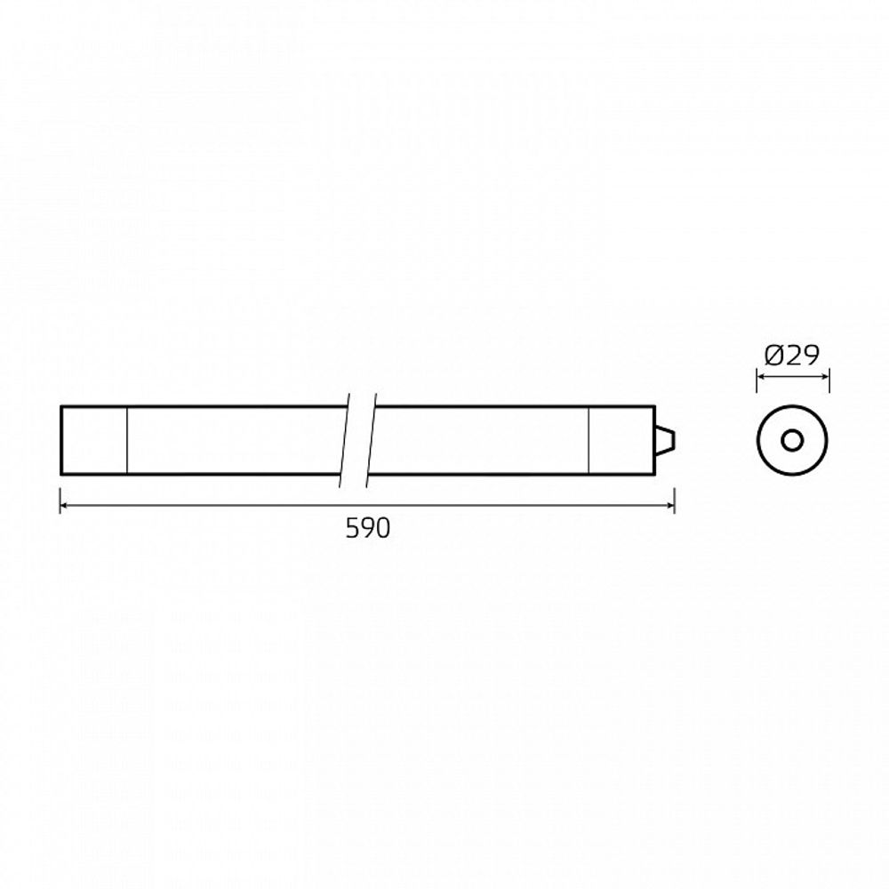 Модульный светильник Gauss COMPACT 143424212