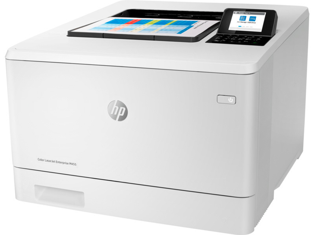Принтер HP Color LaserJet Pro M455dn, A4, 27 стр./мин, Ethernet, цветной