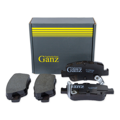Колодки GANZ задние TOYOTA Corolla / Auris 06 Арт.:GIJ09068