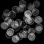 Прокладка 12клб, пластиковая (универсальная), для пластиковой гильзы, уп300шт. ("СКФ-ШАХ")