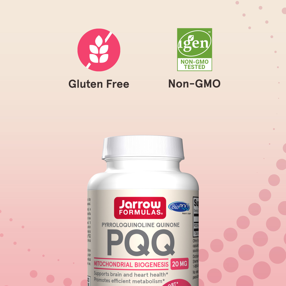 Jarrow Formulas, PQQ, 20 мг, 60 капсул