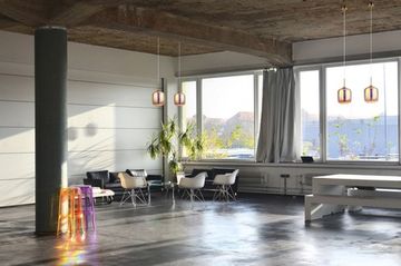 Подвесной светильник MOD001PL-01CFL античная латунь/разноцветный Dolce Maytoni