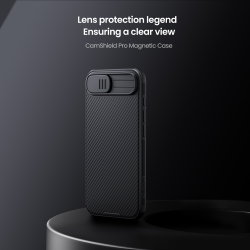 Чехол от Nillkin c поддержкой MagSafe для смартфона iPhone 16e, серия CamShield Pro Magnetic