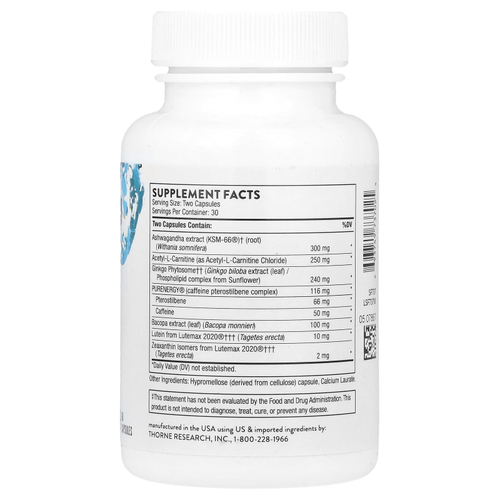 Thorne, Memoractiv™, 60 капсул