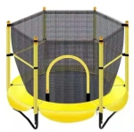 Батут каркасный с ограждением YH-D007B, 1.5 м, нагрузка до 50 кг