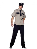 Костюм офицера полиции (Размер: M-L) (Цвет: бежевый)