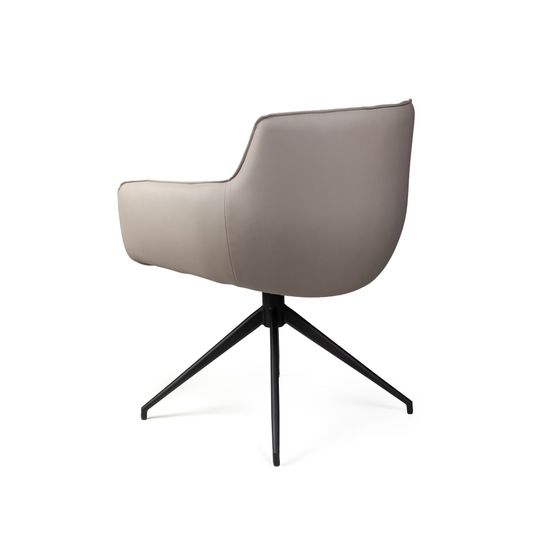 Полукресло крутящееся Sofia, экокожа soft-touch, серый