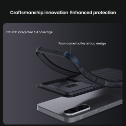 Чехол с защитной шторкой для камеры от Nillkin на Samsung Galaxy A26 5G, серия CamShield Pro Case