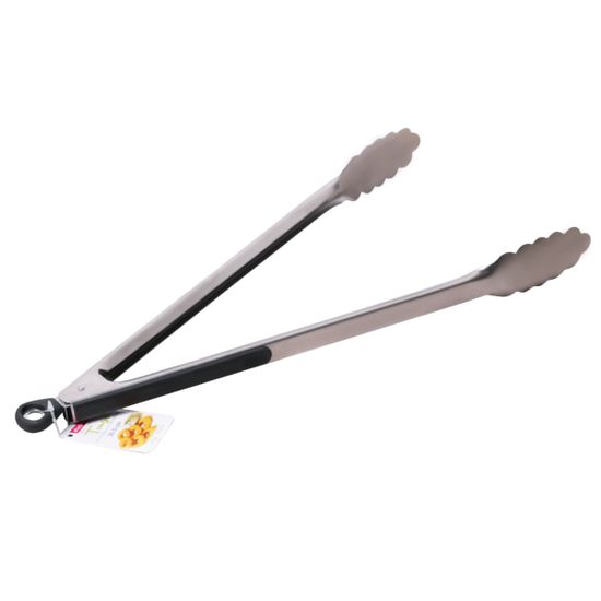 Щипцы кухонные 35,5 см. из нержавеющей стали Kamille КМ-7519