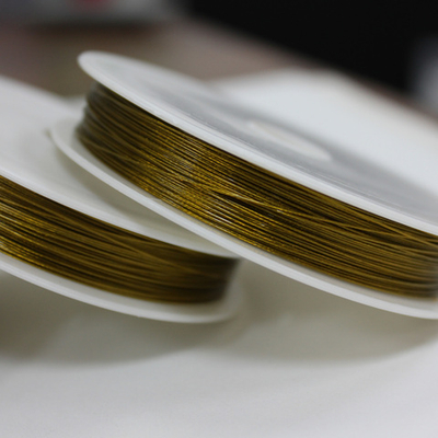 Трос ювелирный золотой 0.38мм