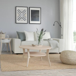 Журнальный стол - IKEA ИКЕА JAKOBSFORS, 42х80 см, дубовый шпон