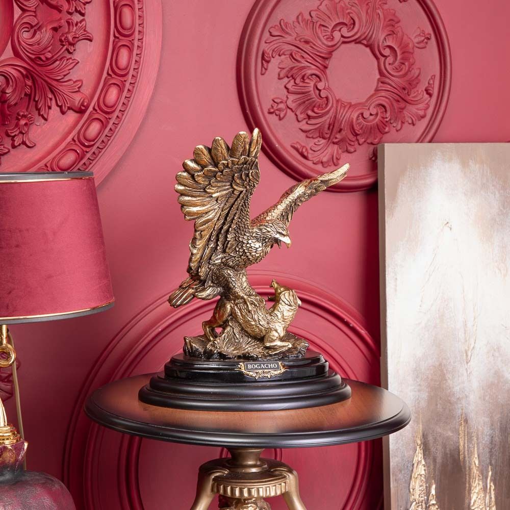 Статуэтка Поединок орла с шакалом 2 Бронза