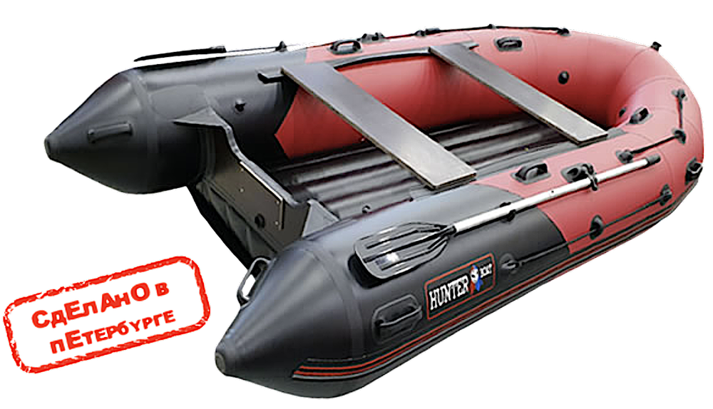 Лодка ПВХ Hunterboat Хантер Про 350Pro