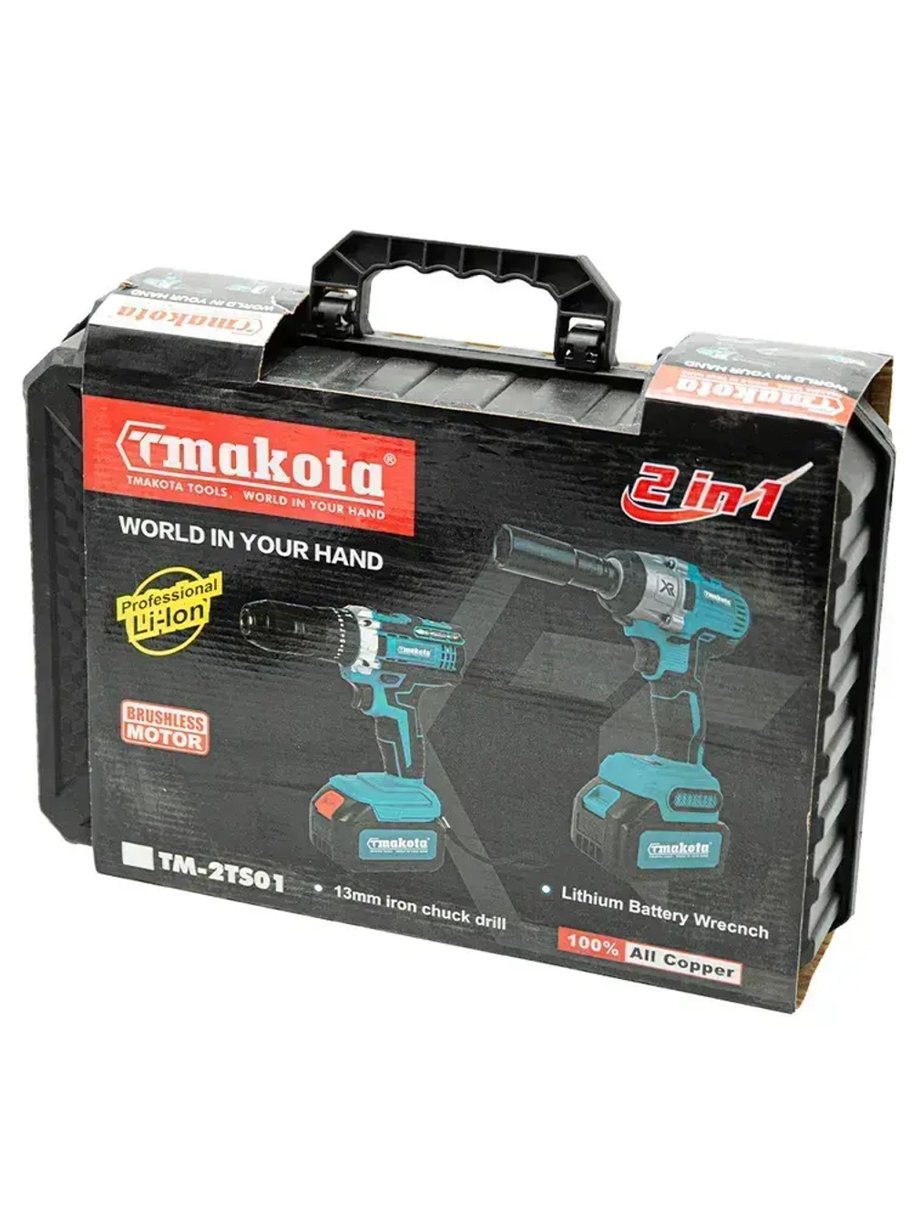 TMAKOTA Набор 2в1 угловая шлифмашина и гайковерт