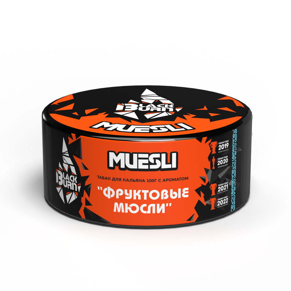 М. Табак для кальяна BlackBurn Muesli (Мюсли),100 гр.
