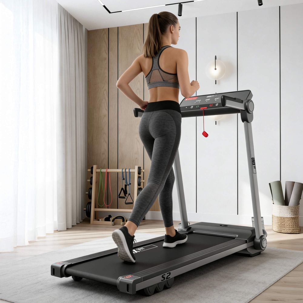 Беговая дорожка UNIX Fit Hi-tech S2 Metallic