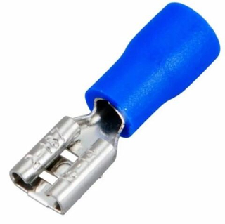 Клемма Мама 2108-09  4,8 средняя в ИЗОЛЯЦИИ (уп100шт) REXANT а080432