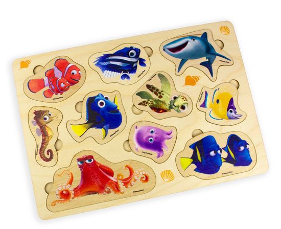 Пазл деревянный "В поисках Дори" (30х21см) Дисней