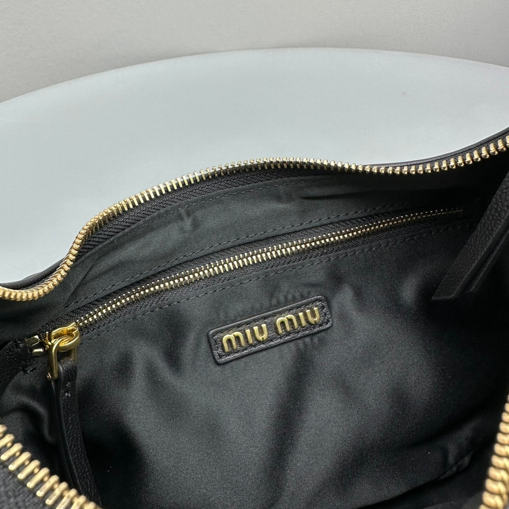 Miu Miu Nappa Leather Pocket Bag 21 cm