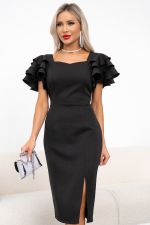 Платье Рафаэлла (черный) Р11-1238 Nikol