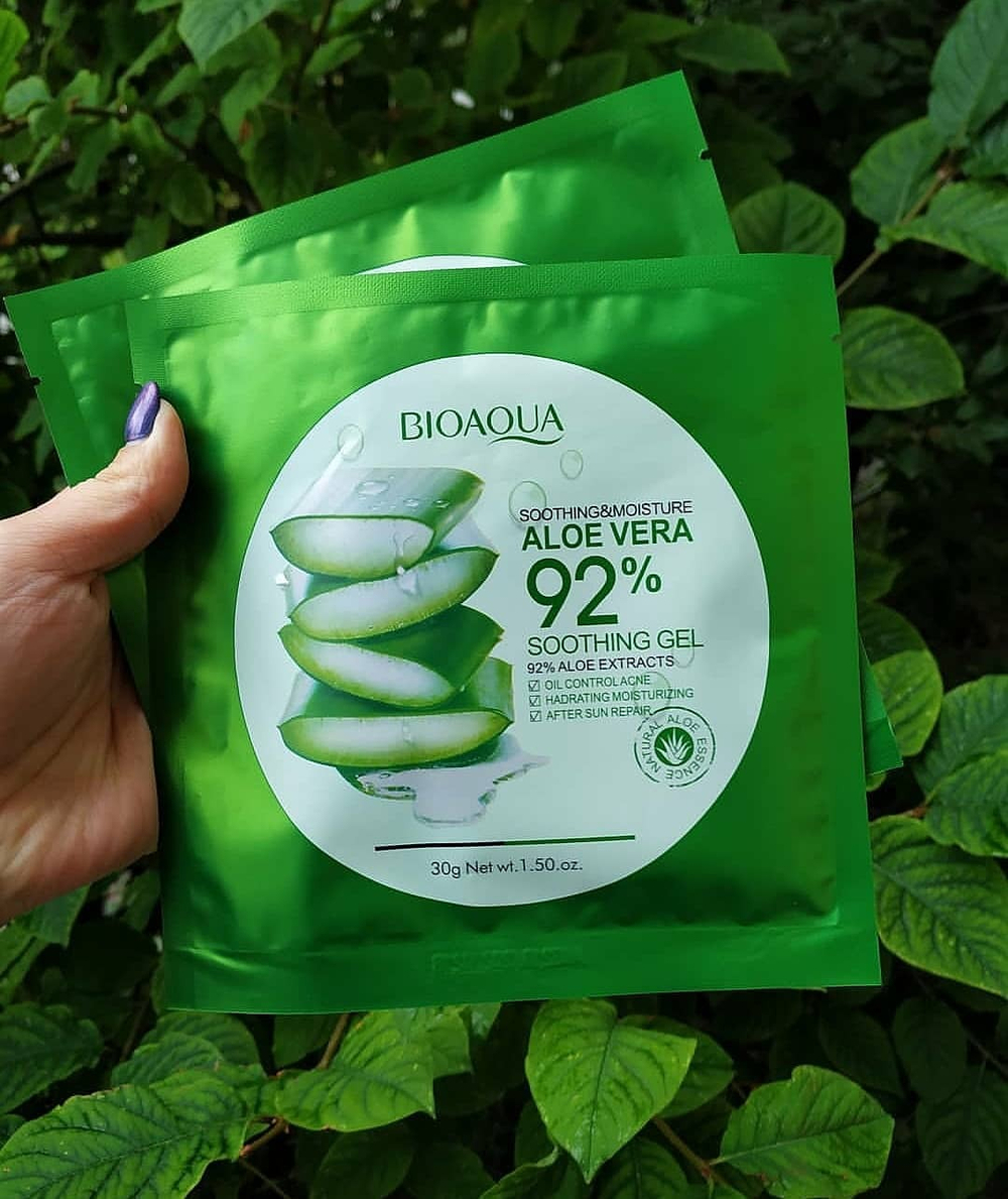 Тканевая маска с алоэ