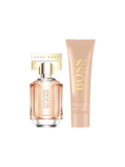 BOSS THE SCENT lady set (30ml edp + 50ml b/lotion)