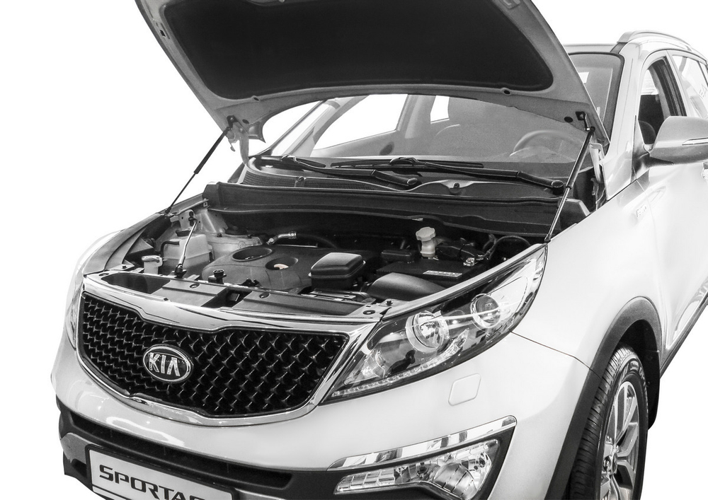 Газовые упоры капота АвтоУпор для Kia Sportage III 2010-2016, 2 шт., UKISPO011