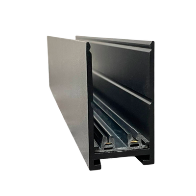 COLIBRI трековый шинопровод 220V чёрный, 2000*31*57 мм, 5 шт/кор