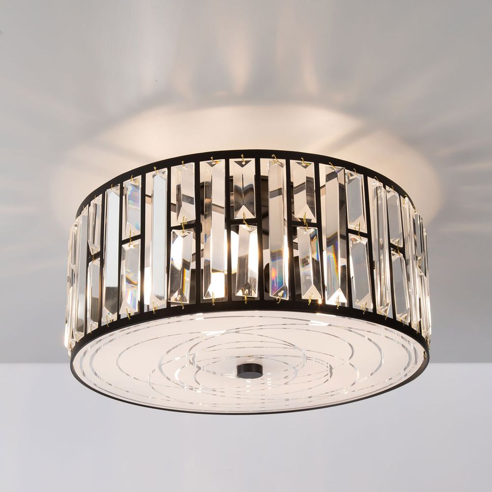 Citilux Гермес CL331151 Люстра хрустальная потолочная