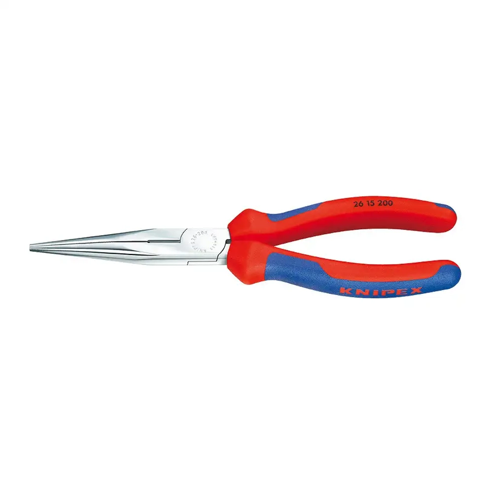 Длинногубцы хромированные 200 мм Knipex 26 15 200