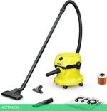 Пылесос Karcher WD 2 Plus V-12/6/18/C желтый (1.628-015.0)