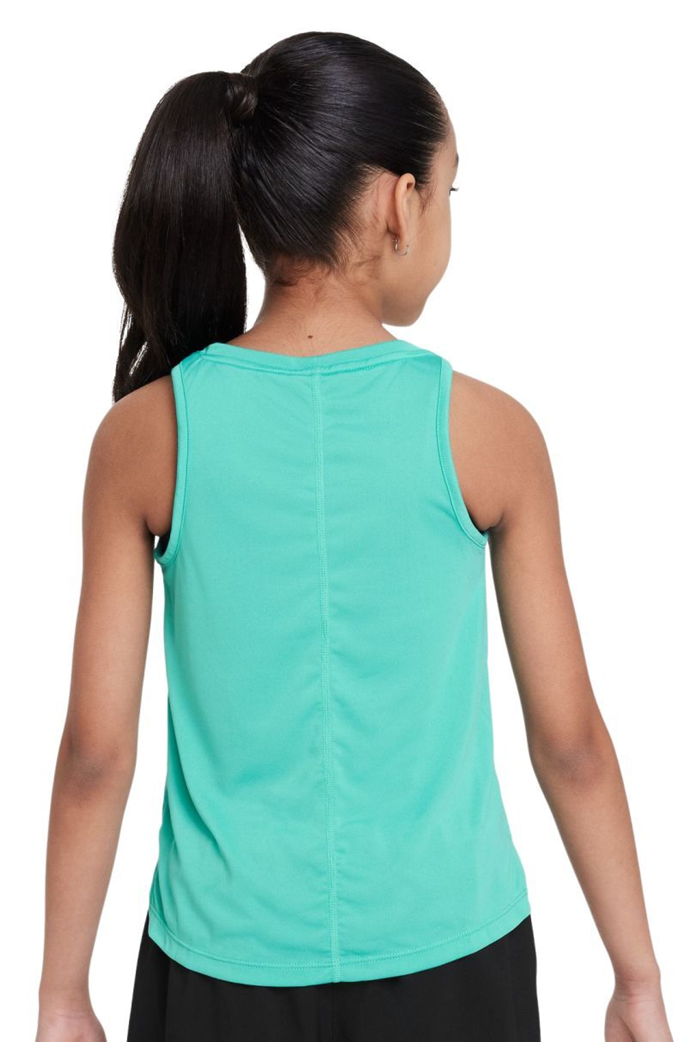 Футболка для девочки теннисная Nike Dri-Fit One Training Tank - clear jade/white