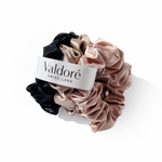 VALDORE SILK SCRUNCHIES