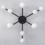 Citilux GLOB CL209291 Люстра потолочная Чёрная